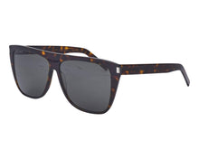 
                        
                          Load image into Gallery viewer, Saint Laurent SL1 002 Havana/Grey SLIM Rectangle Sunglasses Lens Category 3 S
                        
                      