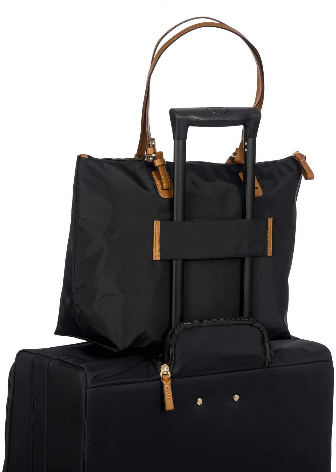 Bric's Women's x-Travel 2.0 Large Sportina Shopper Tote Bag, Navy, One Size
