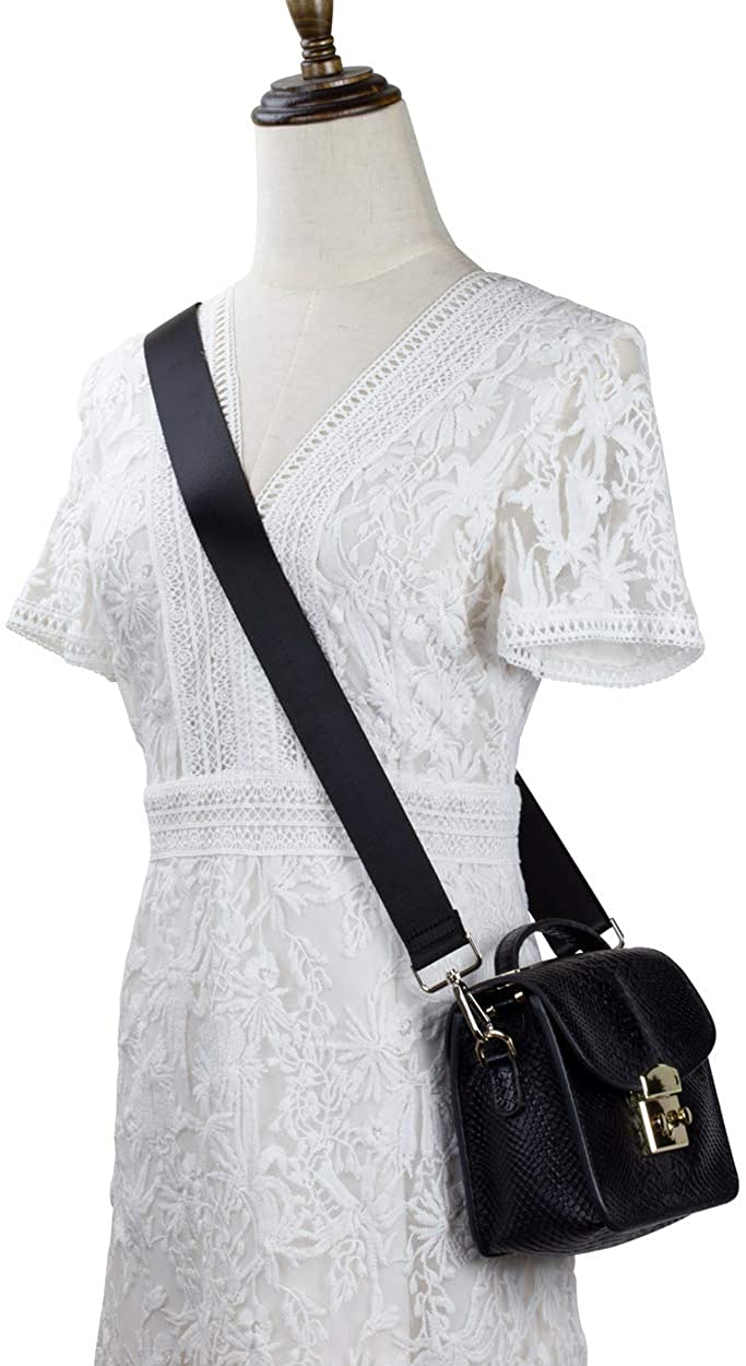 Allzedream Wide Purse Strap Replacement Crossbody Shoulder Bag Adjustable