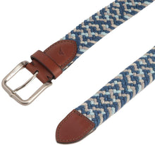 
                        
                          Load image into Gallery viewer, Tommy Bahama Men's Two-Tone Stretch Braided Web Belt
                        
                      