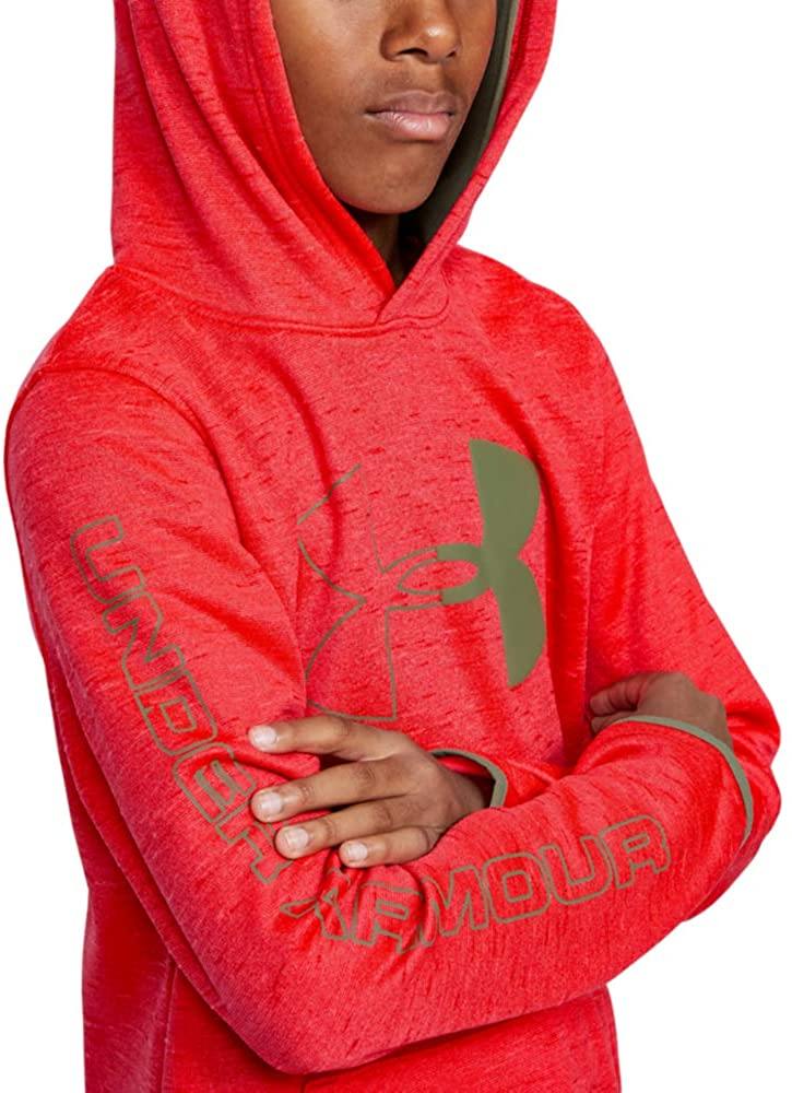 Under Armour Boys' Fleece Branded Hoodie