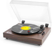 
                        
                          將圖片載入圖庫檢視器 Retro Record Player for 33/45/78 RPM Vinyl Records,Bluetooth Belt-Drive Turntable - JOY2ESpree
                        
                      