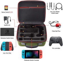 
                        
                          गैलरी व्यूवर में इमेज लोड करें, Retear Travel Carry Case for Nintendo Switch Game Portable Hard Shell Protective Storage Accessories Bag - JOY2ESpree
                        
                      