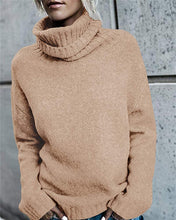 
                        
                          Muat gambar ke penampil Galeri, FISACE Womens Solid Round Neck Oversized Turtleneck Full Sleeve Knitted Sweater Pullover
                        
                      