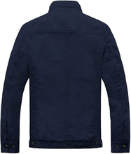 
                        
                          將圖片載入圖庫檢視器 Wantdo Men's Cotton Stand Collar Lightweight Front Zip Jacket
                        
                      