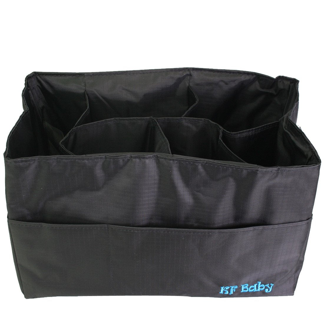 KF Baby Diaper Bag Insert Organizer - 12 x 6.4 x 8 inch, Black
