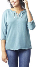 
                        
                          Load image into Gallery viewer, Jag Jeans Women's Debbie Lace Up Top
                        
                      