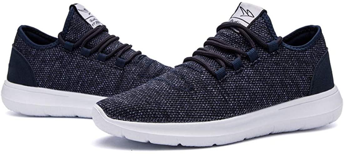 KEEZMZ Men's Running Shoes Fashion Breathable Sneakers Mesh Soft Sole Casual Athletic Lightweight