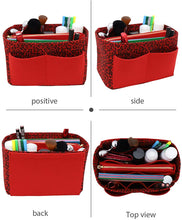 
                        
                          Cargar imagen en el visor de la galería, Felt Purse Bag Organizer Insert with zipper Bag Tote Shaper Fit Speedy Neverfull MM GM
                        
                      