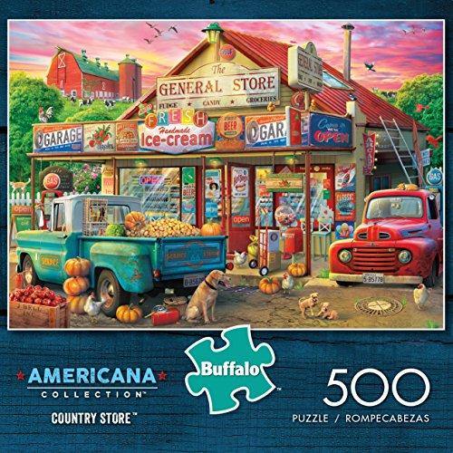 Buffalo Games - Country Store - 500 Piece Jigsaw Puzzle Multicolor, 21.25"L X 15"W - JOY2ESpree