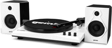 
                        
                          Muat gambar ke penampil Galeri, Gemini Sound TT-900 Series Stereo Belt Drive Turntable Sound System Set, 3 Speed Vinyl Record Bluetooth Player with Dual 50W Watts Speakers, Black/Red - JOY2ESpree
                        
                      