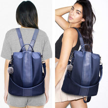 
                        
                          Load image into Gallery viewer, Women Backpack Purse Waterproof Nylon Anti-theft Rucksack Lightweight Shoulder Bag
                        
                      