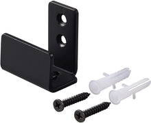 
                        
                          Load image into Gallery viewer, FaithLand Sliding Barn Door Floor Guide, Bottom Adjustable Floor Guide Roller, Black
                        
                      
