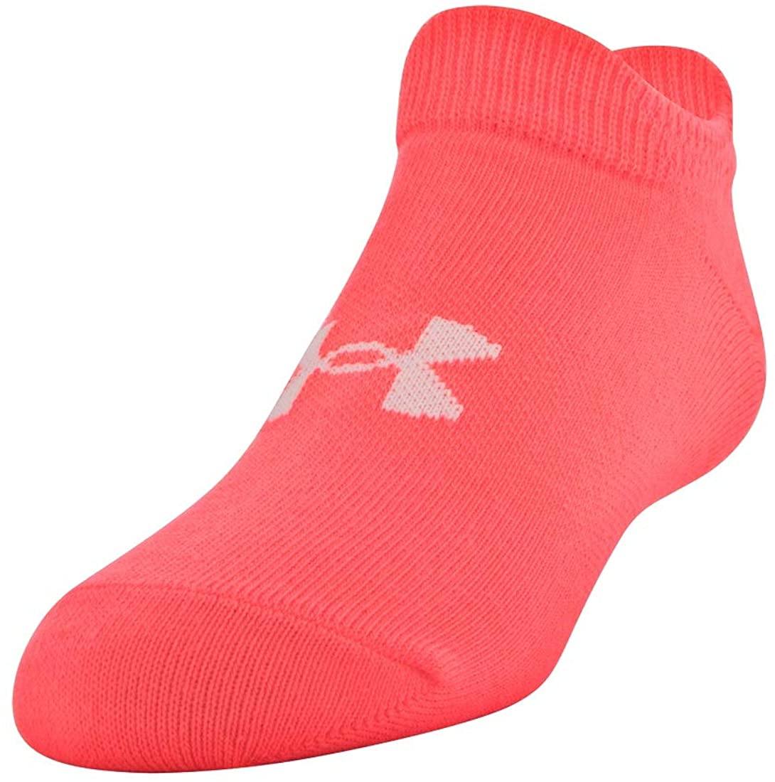 Under Armour Youth Essential 2.0 No Show Socks, 6-Pairs