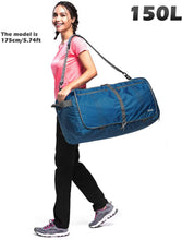 
                        
                          画像をギャラリービューアに読み込む, Gonex 150L Travel Duffel Bag Foldable Extra Large Duffle Bag XL Heavy Duty for Men Women for Luggage Shopping Gray
                        
                      