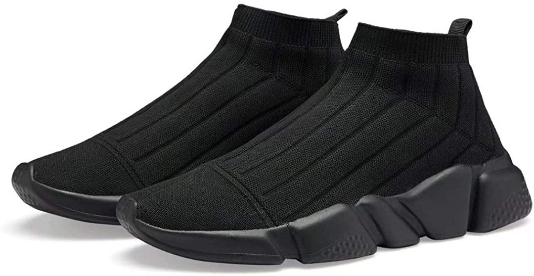 Voxge Men's and Women's Sock Sneakers Lightweight Breathable Athletic Running.