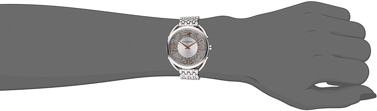 Swarovski Crystalline Glam Watch with Metal Bracelet - JOY2ESpree