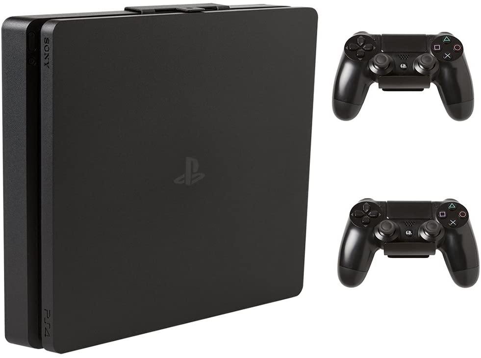 HIDEit 4 Original PS4 Wall Mount and (2) Controller Wall Mounts (PlayStation 4 Original Bundle) - JOY2ESpree