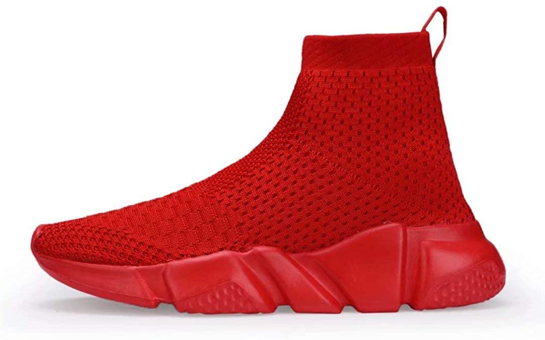 YAVY Kids Sock Sneakers for Boys and Girls Tennis Sock Shoes Lightweight Running Shoes Breathable Casual Sports Shoes - JOY2ESpree