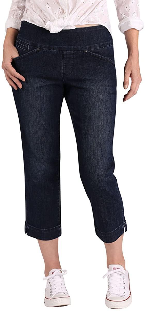 Jag Jeans Women's Marion Pull On Crop in Bay Twill