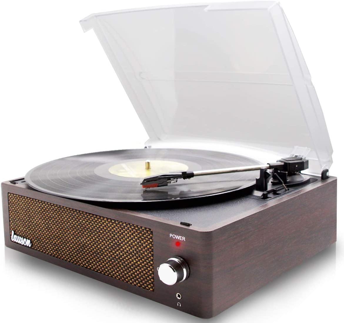 Record Player Turntable for Vinyl Records 3 Speed and USB Belt Driven Vinyl Record Player - JOY2ESpree