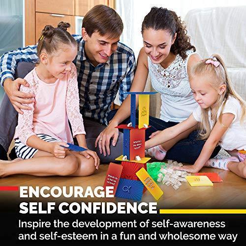 StrongSuit - The Tower of Self Esteem, Family Therapy Card Game for Kids - JOY2ESpree