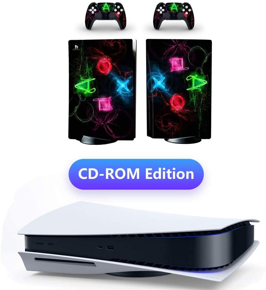 Whole Body Protective Vinyl Skin Decal Cover for Sony PS5 Playstation 5 Console Wrap Sticker Skins - JOY2ESpree