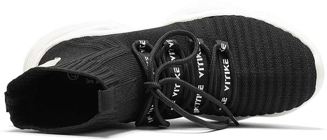 Women's Walking Shoes Running Shoes Socks Platform Fashion Mesh Sneakers Air Cushion Athletic Gym Casual Loafers Dance Hip-hop Shoes