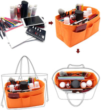 
                        
                          Muat gambar ke penampil Galeri, Felt Fabric Purse Tote Diaper Bag Organizer Insert Bag in Bag with Zipper Inner Pocket For Neverfull Speedy
                        
                      