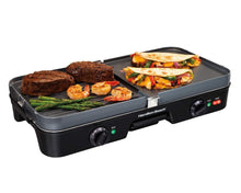 
                        
                          Cargar imagen en el visor de la galería, Hamilton Beach 3-in-1 Electric Indoor Grill + Griddle, 8-Serving - JOY2ESpree
                        
                      
