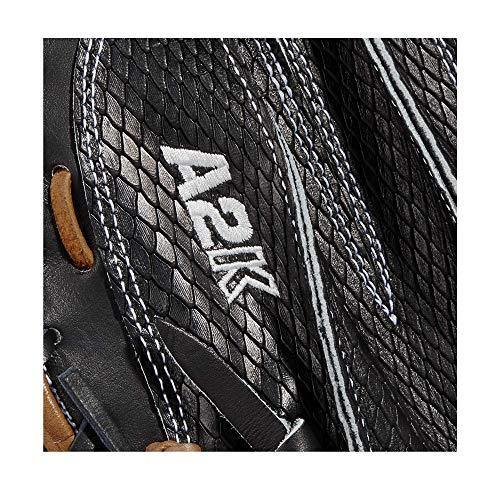 Wilson 2021 A2K M1D (CM) Right Hand Throw Baseball Glove - 33.5", Black Snakeskin/Saddle Tan - JOY2ESpree