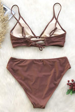 
                        
                          將圖片載入圖庫檢視器 CUPSHE Women's Bikini Triangle Sexy Lace Up Two Piece Bathing Suit
                        
                      