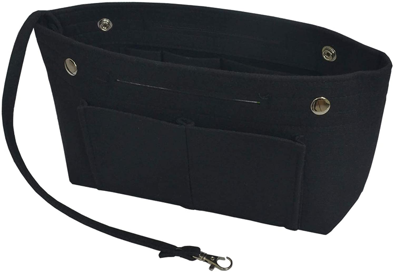 YIICOOLY Felt Tote Handbag Purse Organizer Insert Divider Shaper Bag in Bag
