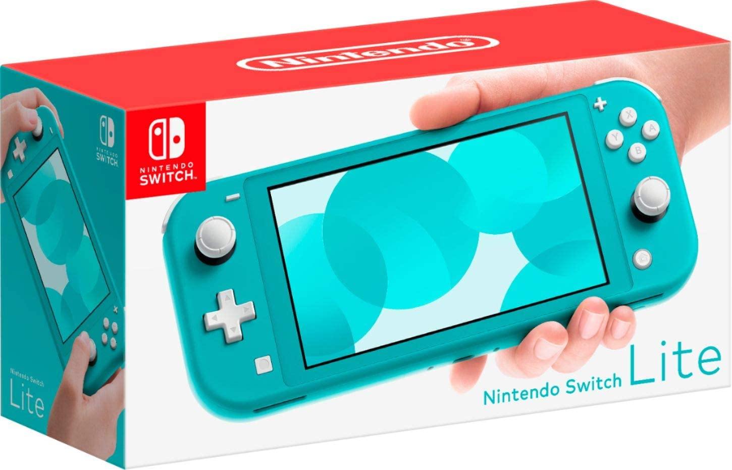 Newest Nintendo Switch Lite - Coral Game Console, 5.5” LCD Touch 1280x720 Screen, Built-in +Control Pad, WiFi, Bluetooth with GalliumPi 10-in-1 Bundle - JOY2ESpree