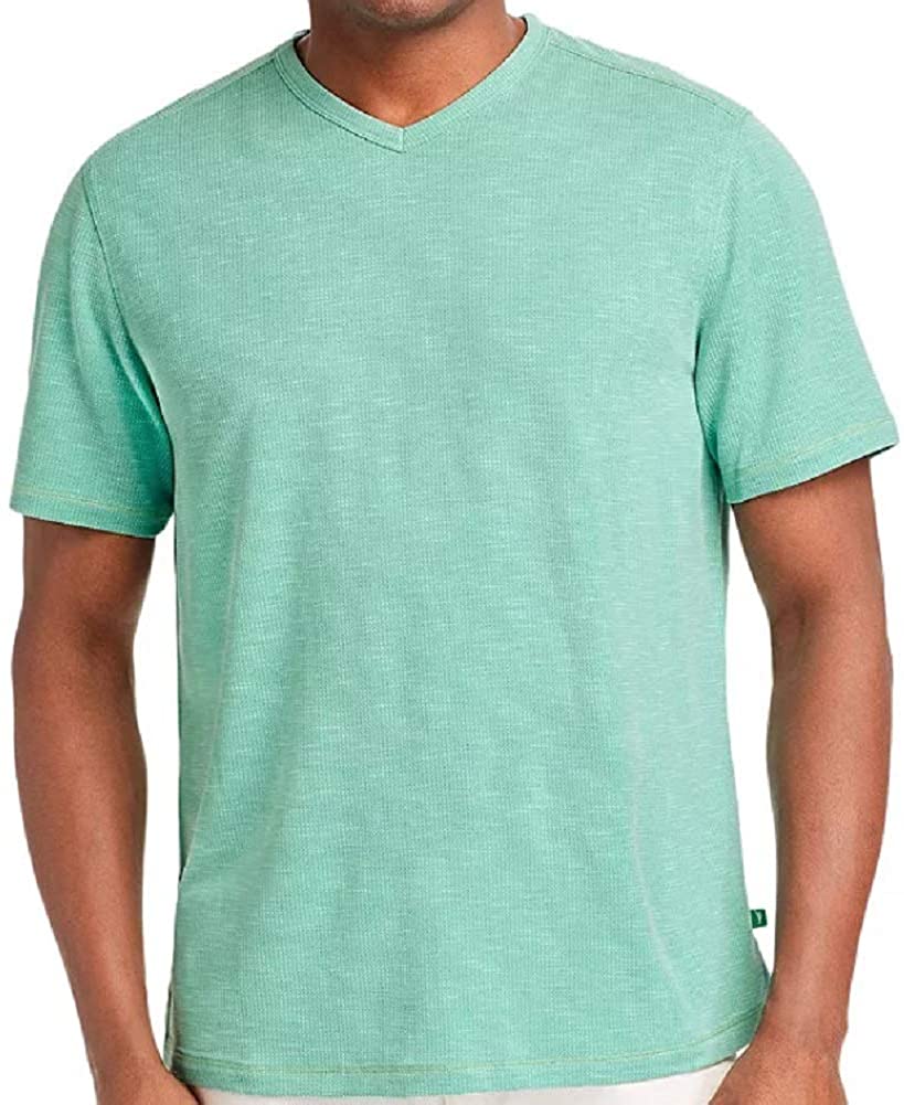 Tommy Bahama Mens Tencel Blend Houndstooth T-Shirt