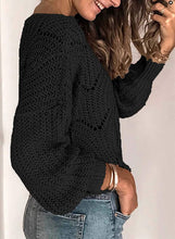 
                        
                          Muat gambar ke penampil Galeri, Dokotoo Womens Cute Soft Crewneck Long Sleeve Hollow Cable Knit Pullover Sweaters
                        
                      