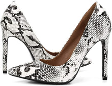 
                        
                          Muat gambar ke penampil Galeri, LIURUIJIA Womens Stiletto Pumps Pointed Toe High Heel Slip On Wedding Party Office Shoes 666
                        
                      