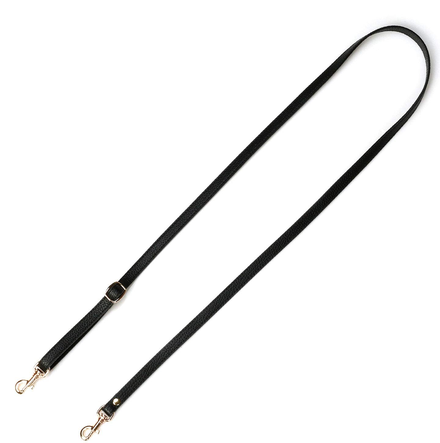 VanEnjoy Adjustable Genuine Leather Crossbody Straps Replacement - Width 1/2“, Length 25”-51”