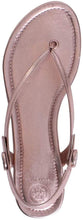 
                        
                          Cargar imagen en el visor de la galería, Tory Burch Womens Minnie Leather Travel Flat Sandals - JOY2ESpree
                        
                      