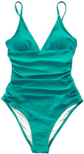 
                        
                          將圖片載入圖庫檢視器 CUPSHE Women's One Piece Swimsuit Tummy Control V Neck Two Piece Bathing Suit
                        
                      