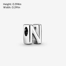 
                        
                          Muat gambar ke penampil Galeri, PANDORA Letter 925 Sterling Silver Charm - JOY2ESpree
                        
                      