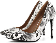 
                        
                          Muat gambar ke penampil Galeri, LIURUIJIA Womens Stiletto Pumps Pointed Toe High Heel Slip On Wedding Party Office Shoes 666
                        
                      