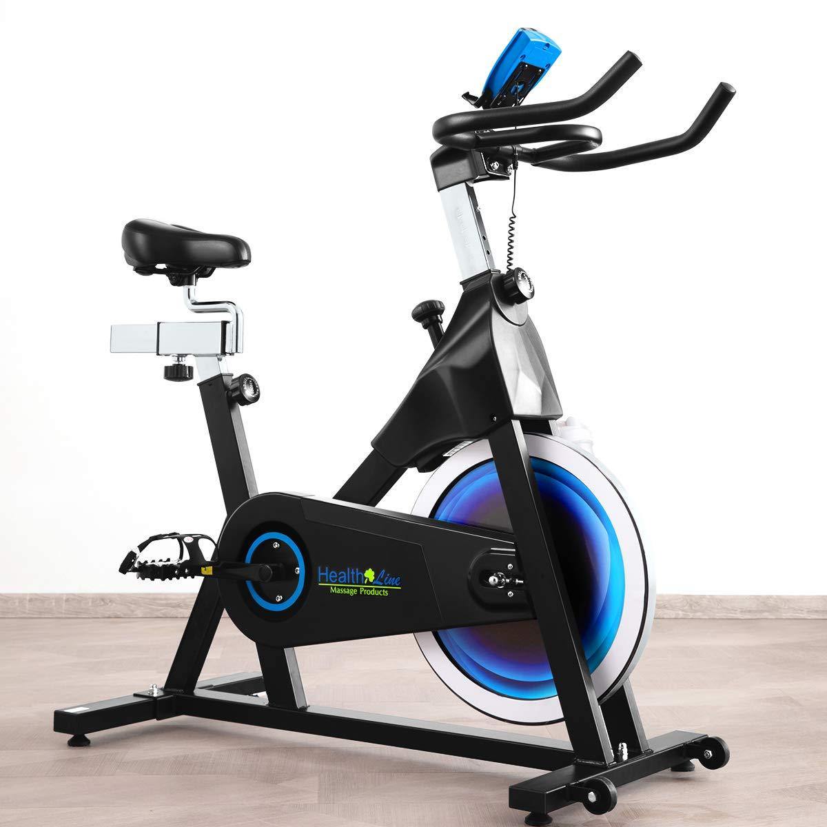 Indoor Cycling Bike Magnetic Exercise Bike Stationary with 40 LBS Flywheel - JOY2ESpree