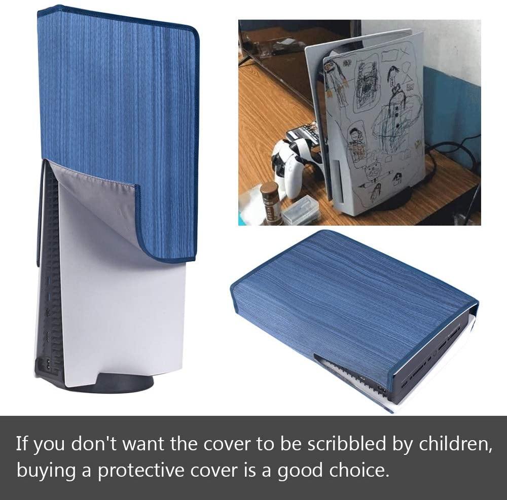 SHIYETA PS5 Dust Cover Soft Thick Cover Sleeve for Playstation 5 Console Digital Edition & Regular Edition - JOY2ESpree