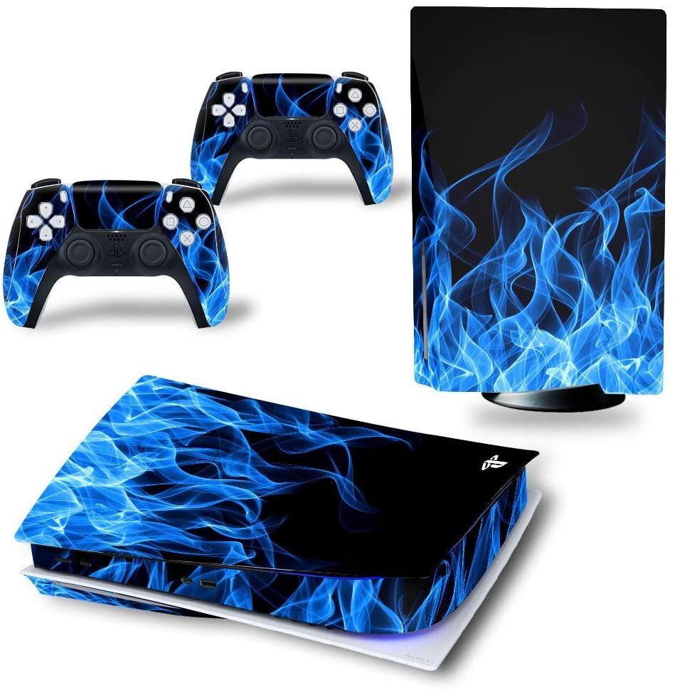 PS5 Console and Controllers Skin for Playstation 5 Disk Version - JOY2ESpree