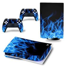 
                        
                          画像をギャラリービューアに読み込む, PS5 Skin Stickers Decal Full Body Vinyl Cover for Playstation 5 Console and Controllers (Disk Edition, Blue Fire) - JOY2ESpree
                        
                      