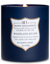 
                        
                          Load image into Gallery viewer, Manly Indulgence Sea Salt &amp; Ginger Scented Jar Candle, 15 Oz, White
                        
                      