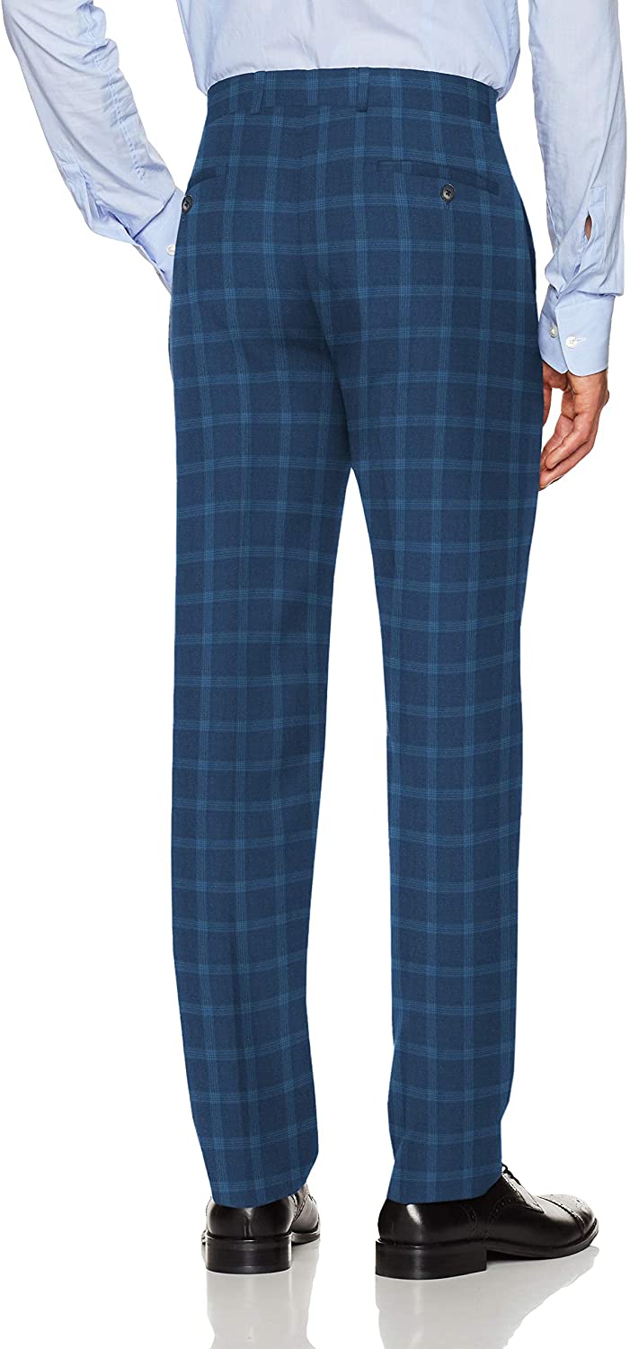 Unlisted by Kenneth Cole Men's 2 Button Slim Fit Suit with Hemmed Pant