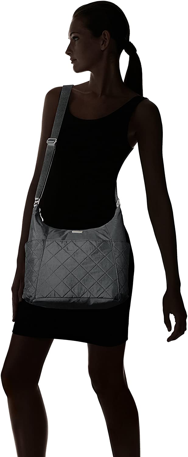 Baggallini Quilted Hobo Tote with RFID