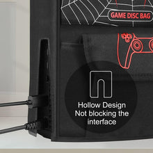
                        
                          Load image into Gallery viewer, Esimen Sleeve Protective Case Dust Cover for PS5 Console /Playstation 5 Digital Edition ,PS5 Controller Cover Compatible with 12 Game Disc Pockets - JOY2ESpree
                        
                      